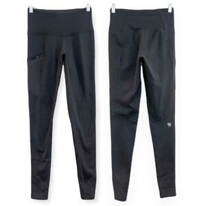 Mountain Hardware High Waist Athleisure Outdoor Fleece Lined Hiking Leggings S